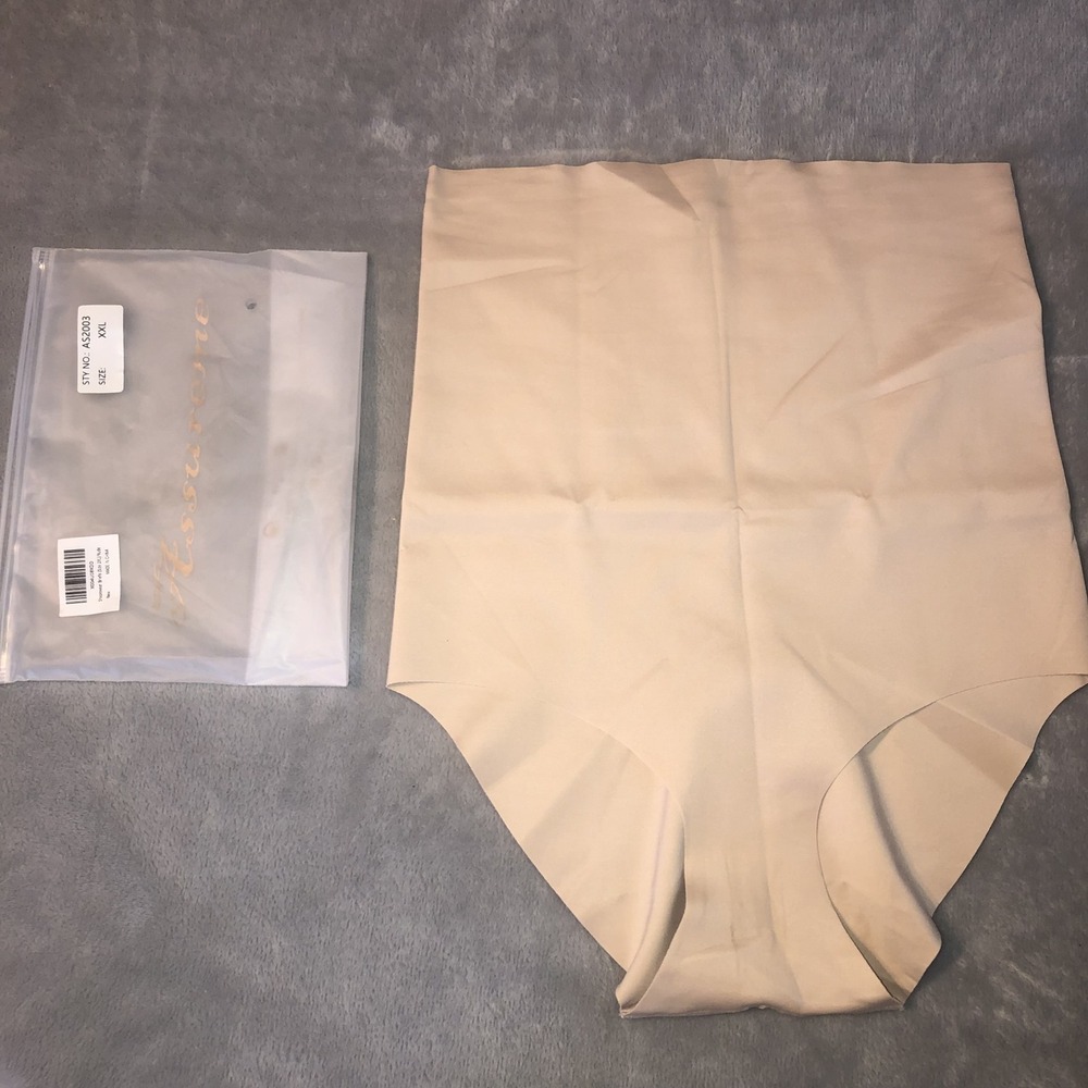 Assureme‎ High Waisted Shapewear Briefs Nude Tummy Control XXL AS2003 High Waist